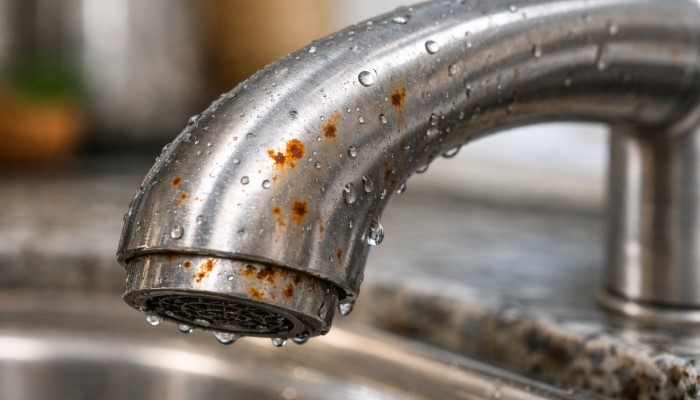 علت زنگ زدن شیرآلات استیل چیست؟